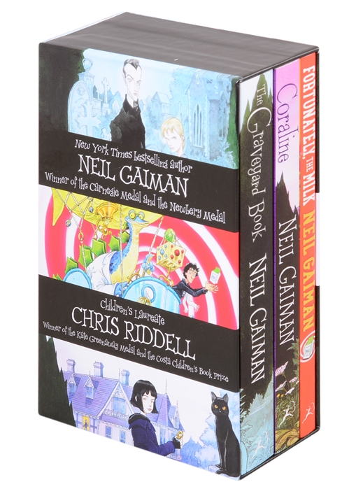 Gaiman N. - Neil Gaiman Chris Riddell Box Set комплект из 3 книг