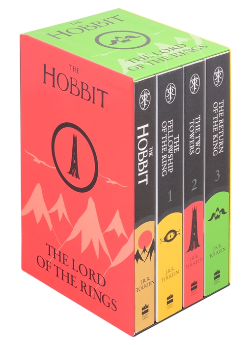 

The Hobbit The Lord of the Rings Boxed Set комплект из 4 книг