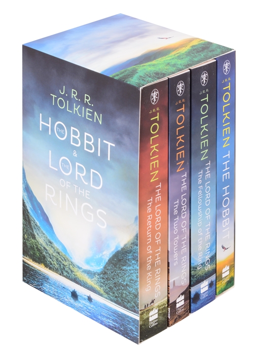 

The Hobbit The Lord of the Rings Boxed Set комплект из 4 книг