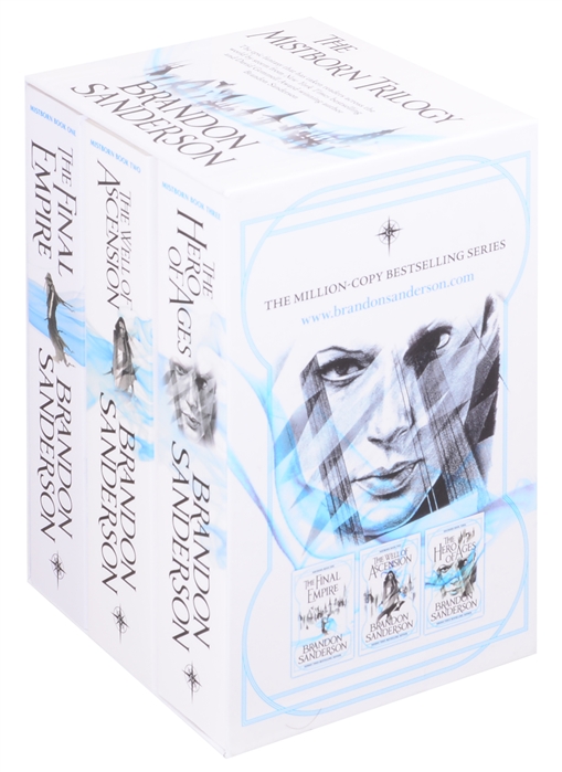 Sanderson B. - Mistborn Trilogy Boxed Set комплект из 3 книг