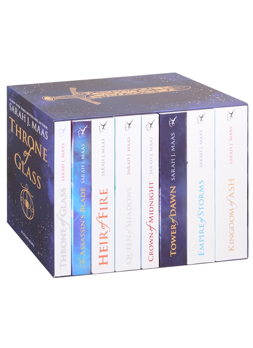 

Throne of Glass Paperback Box Set комплект из 8 книг