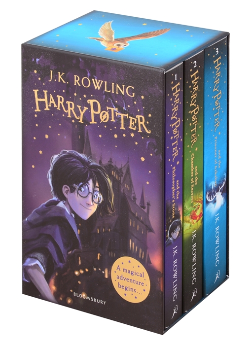 J.K. Rowling Harry Potter A Magical Adventure Begins комплект из 3 книг armand de potter the egyptian pantheon