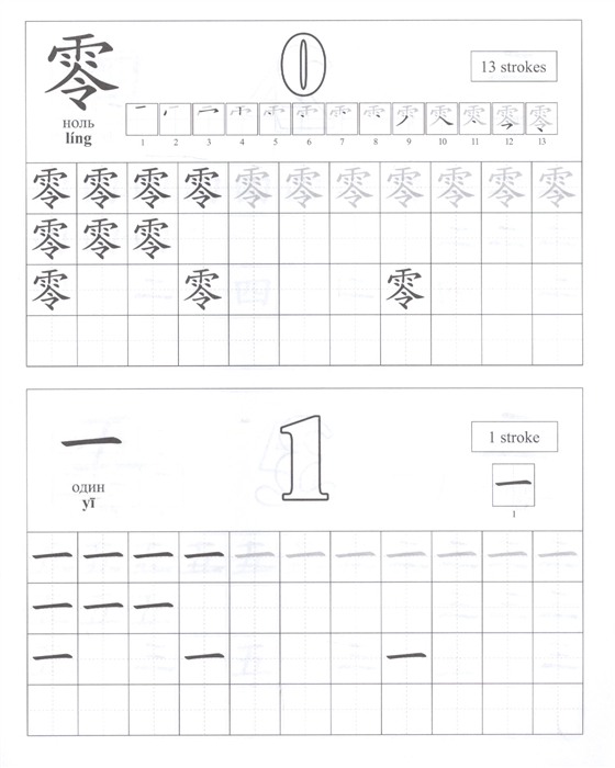 Китайские прописи для начинающих. Прописи китайских иероглифов. Китайские цифры прописи. Прописи китайских иероглифов цифры. Китайские прописи для детей.