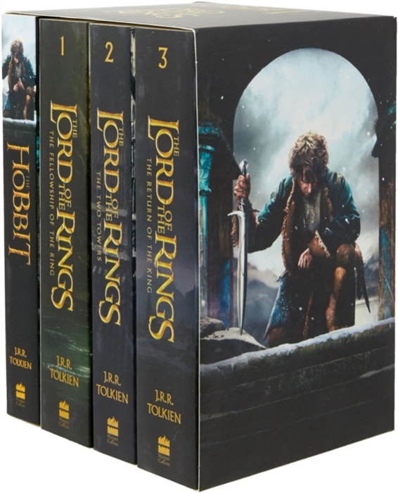 

The Hobbit and The Lord of the Rings Box Set коплект из 4-х книг