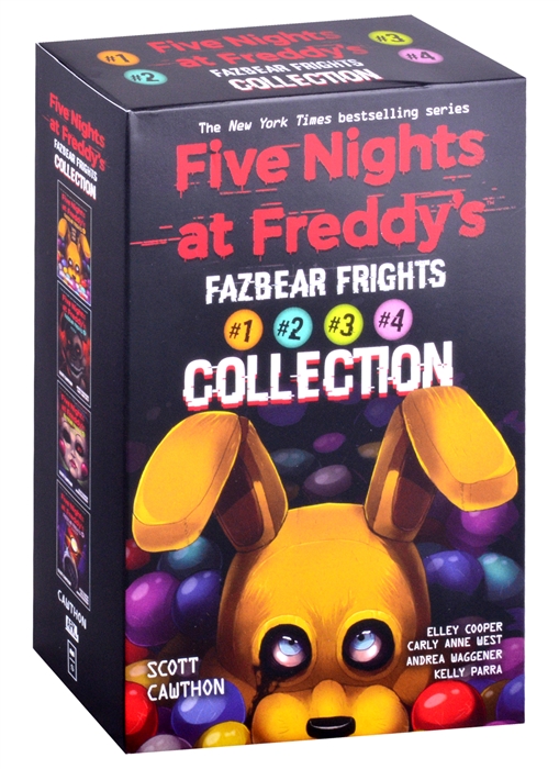 Five nights at freddy s Fazbear Frights Collection комплект из 4 книг