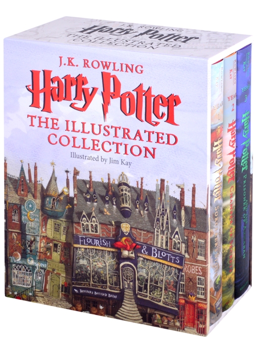 

Harry potter The illustrated collection комплект из 3-х книг