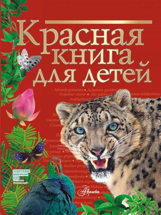 

Красная книга для детей Редкие животные России