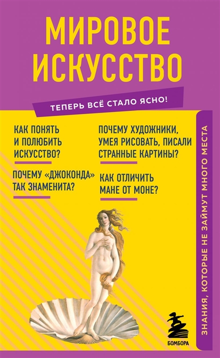 

Мировое искусство Знания которые не займут много места