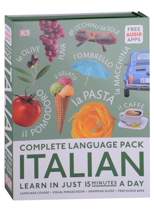 

Complete Language Pack Italian Learn in Just 15 minutes a Day
