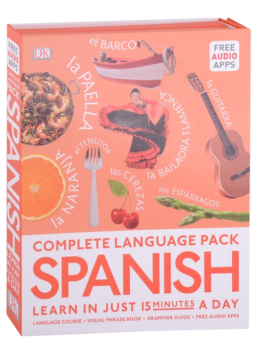 

Complete Language Pack Spanish Learn in Just 15 minutes a Day