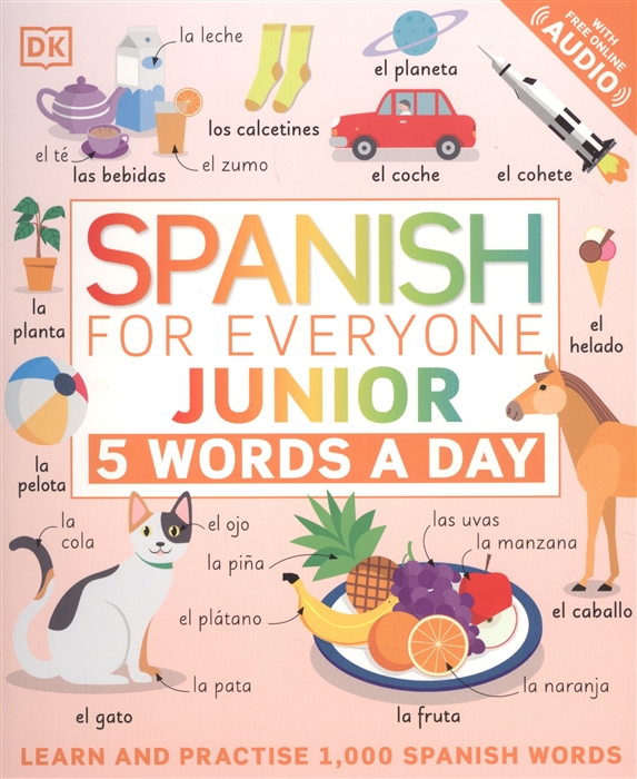 Spanish for Everyone Junior 5 Words a Day