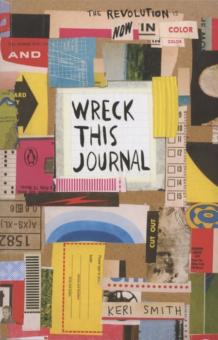 

Wreck This Journal Now in Colour