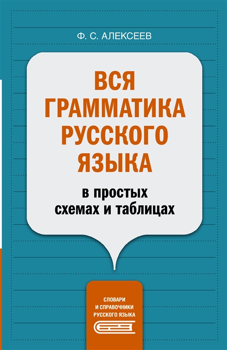 

Вся грамматика русского языка в простых схемах и таблицах