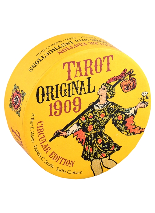 

Tarot Original 1909 78 Round Cards with Instructions