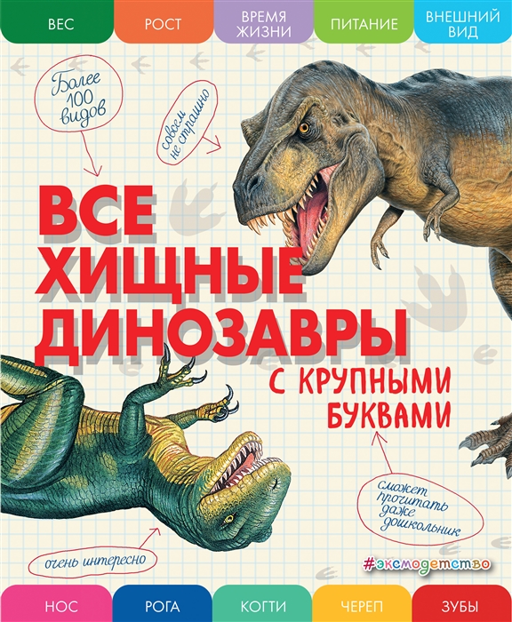 

Все хищные динозавры с крупными буквами