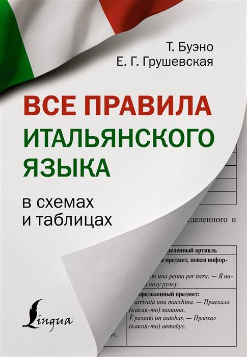 

Все правила итальянского языка в схемах и таблицах