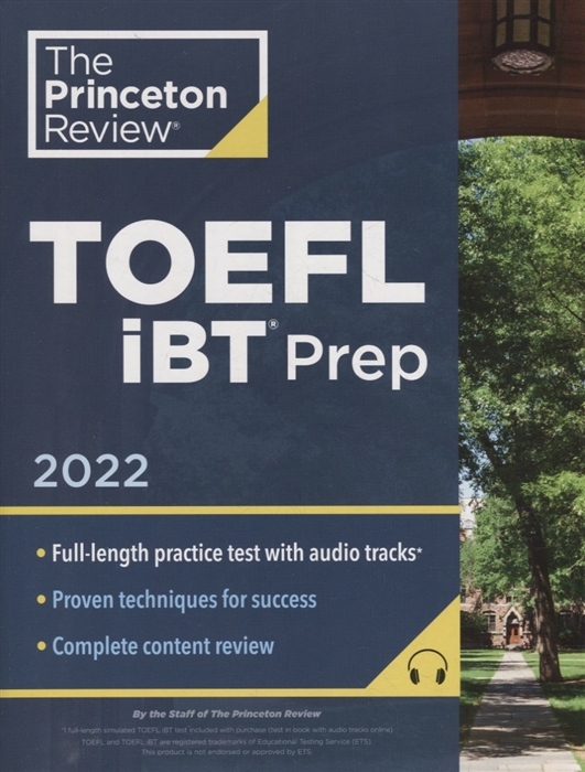 

Princeton Review TOEFL iBT Prep with Audio Listening Tracks 2022 Practice Test Audio Strategies Review