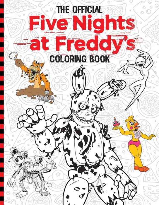 Official Five Nights at Freddys Coloring Book