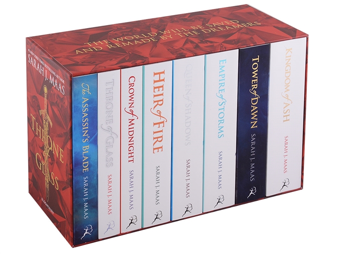 

Throne of Glass Paperback комплект из 8 книг