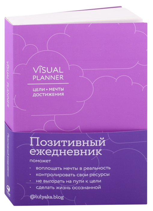 

Visual planner Цели Мечты Достижения Ежедневник ежевика 288 стр