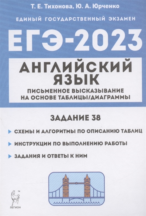 

ЕГЭ 2023 Английский язык Письменное высказывание на основе таблицы диаграммы задание 38 Учебно-методическое пособие