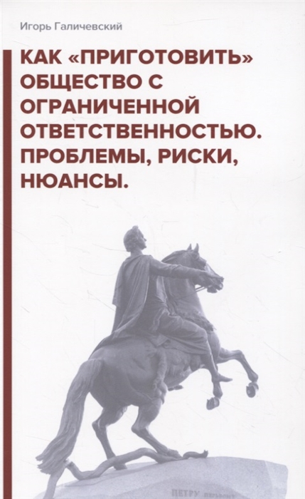 Как приготовить общество с ограниченной ответственностью Проблемы риски нюансы