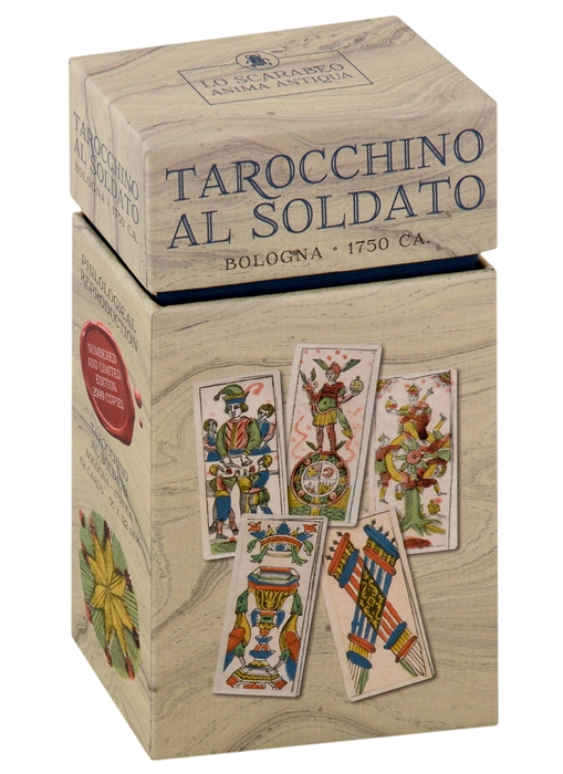 

Tarocchino Al Soldato 62 Cards with Instructions