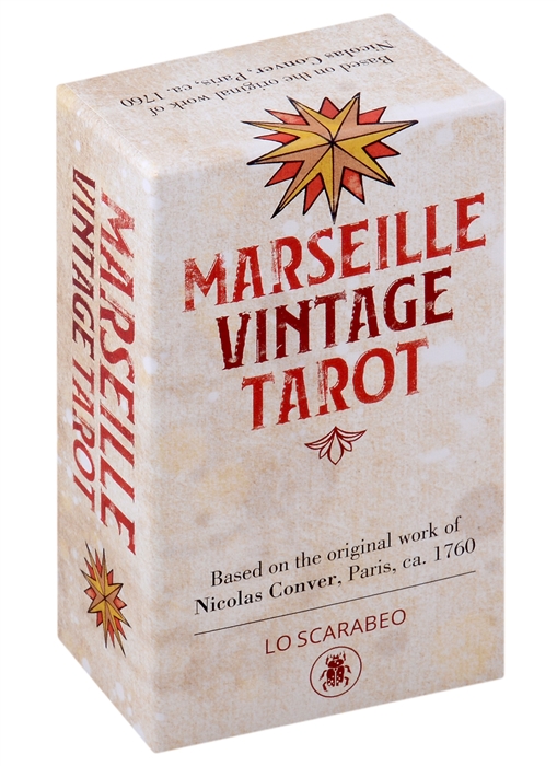 

Marseille Vintage Tarot 78 Cards with Instructions