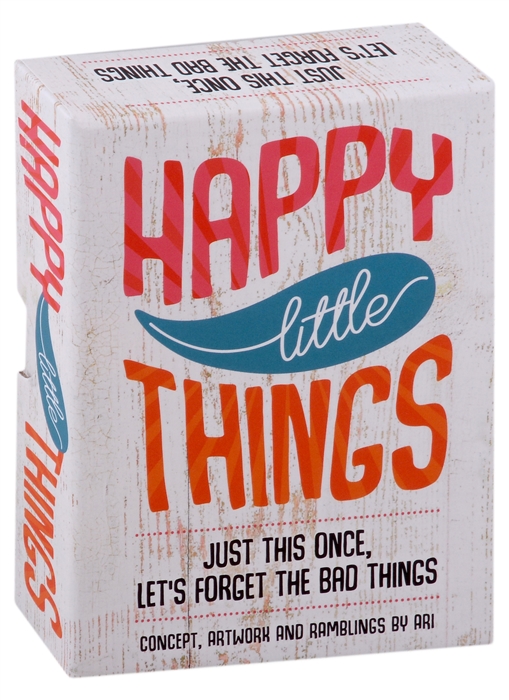 

Happy little Things 32 Cards with Book