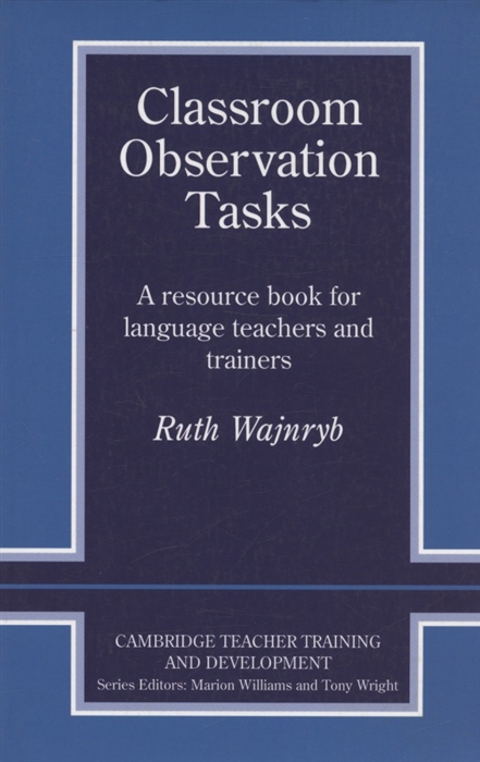 

Classroom Observation Tasks