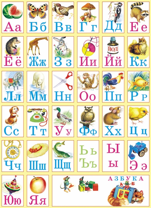 

Азбука в картинках
