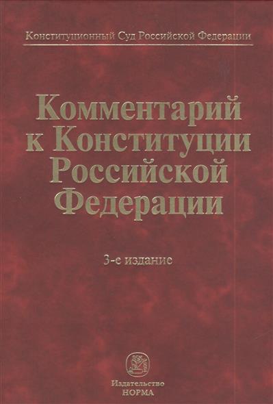 Комментарий К Конституции Рф Зорькин